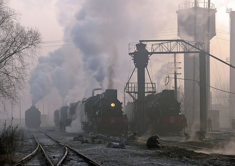 Frosty morning at Tianzhuang