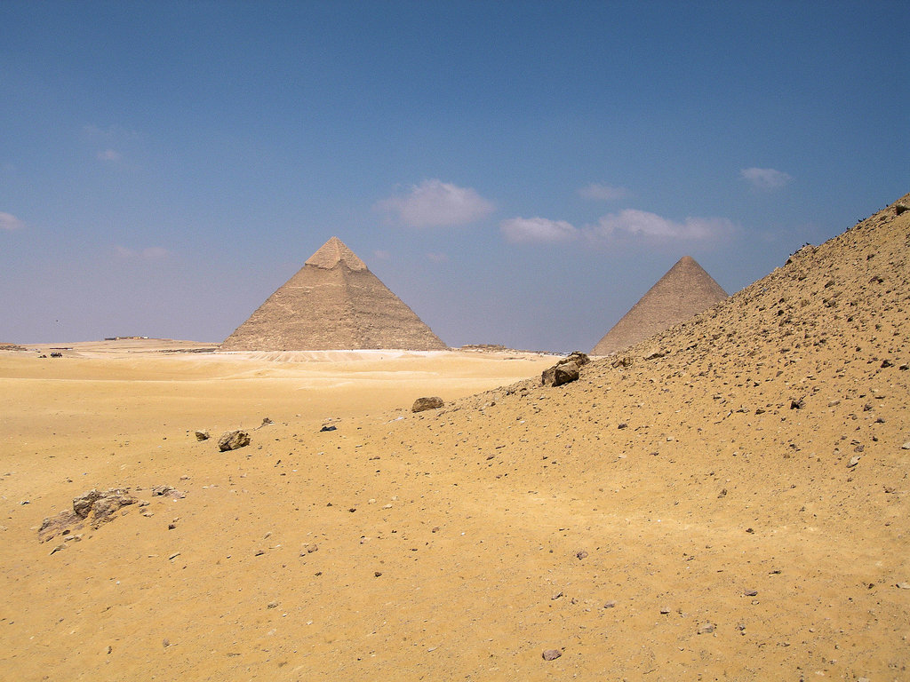 Pyramides de Khéphren et de Kheops