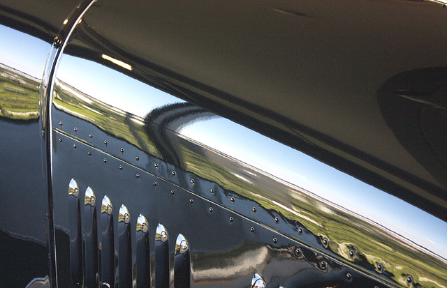 Horch 930V Kühlerhaube