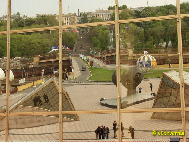 Potemkin stairs in Odessa