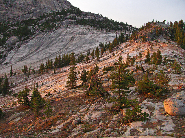 Sunset at Glen Aulin Camp (0689)