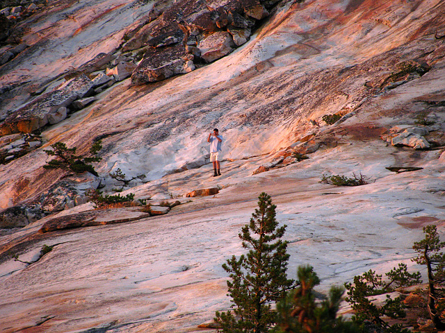 Sunset at Glen Aulin Camp (0691)