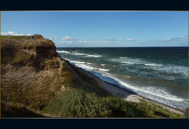 Steilküste an der Ostsee