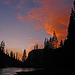 Sunset in Glen Aulin (0713)