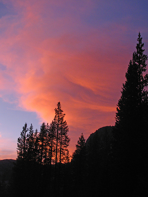 Sunset in Glen Aulin (0716)