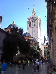 Valencia: calle del Miguelete.