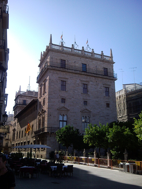 Valencia: palacio de la Generalidad.
