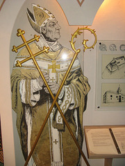 Arkiepiskopo de Riga en kastelo de Turaida.