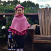 poncho & hat for Maddy