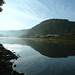 Herbstmorgen an der Elbe am 3.10.2009