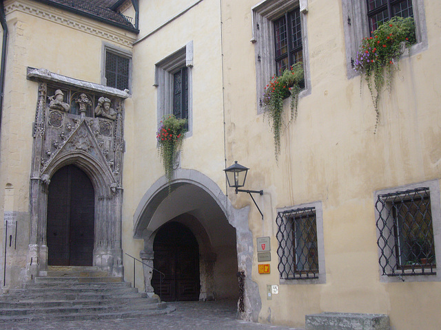 Regensburg - Portal Altes Rathaus