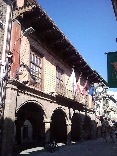 Sangüesa (Navarra): ayuntamiento.