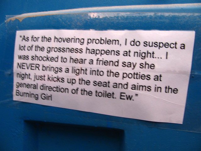 Porta Potty Message (0925)