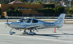 Cirrus N935CT at San Carlos - 16 November 2013
