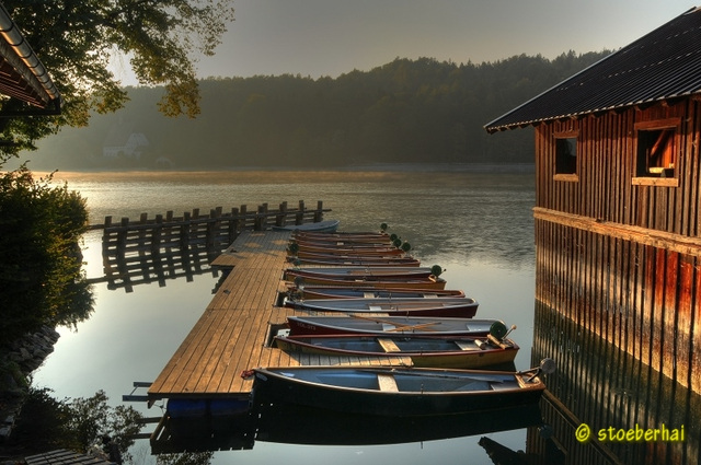 Autumn morning in Walchensee