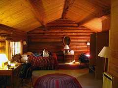 Colter Bay Village Cabin Interior (3640)
