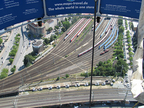 Im Ballon über Hamburg