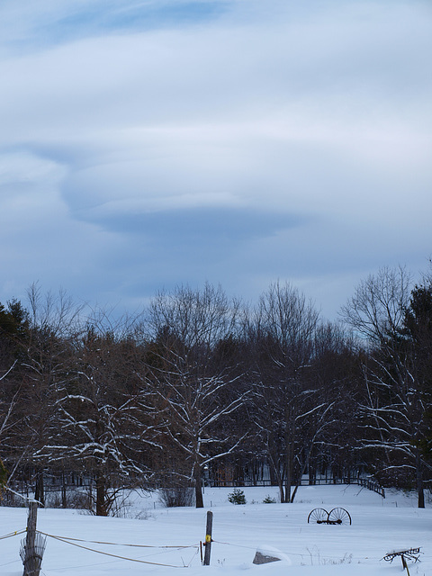 Oddly beautiful cloud formation