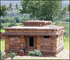 Drinking by the temple