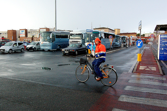 biciklisto - Radfahrer