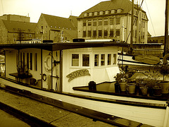 Le Roxy /   Roxy boat -  Copenhagen.  26-10-2008-  Sepia
