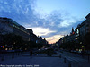 Vaclavske Namesti at Dusk, Prague, CZ, 2009