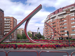 Logroño: esculturas urbanas.