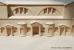 Maquette des thermes Romain