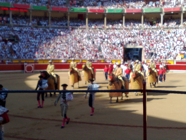 El paseillo.