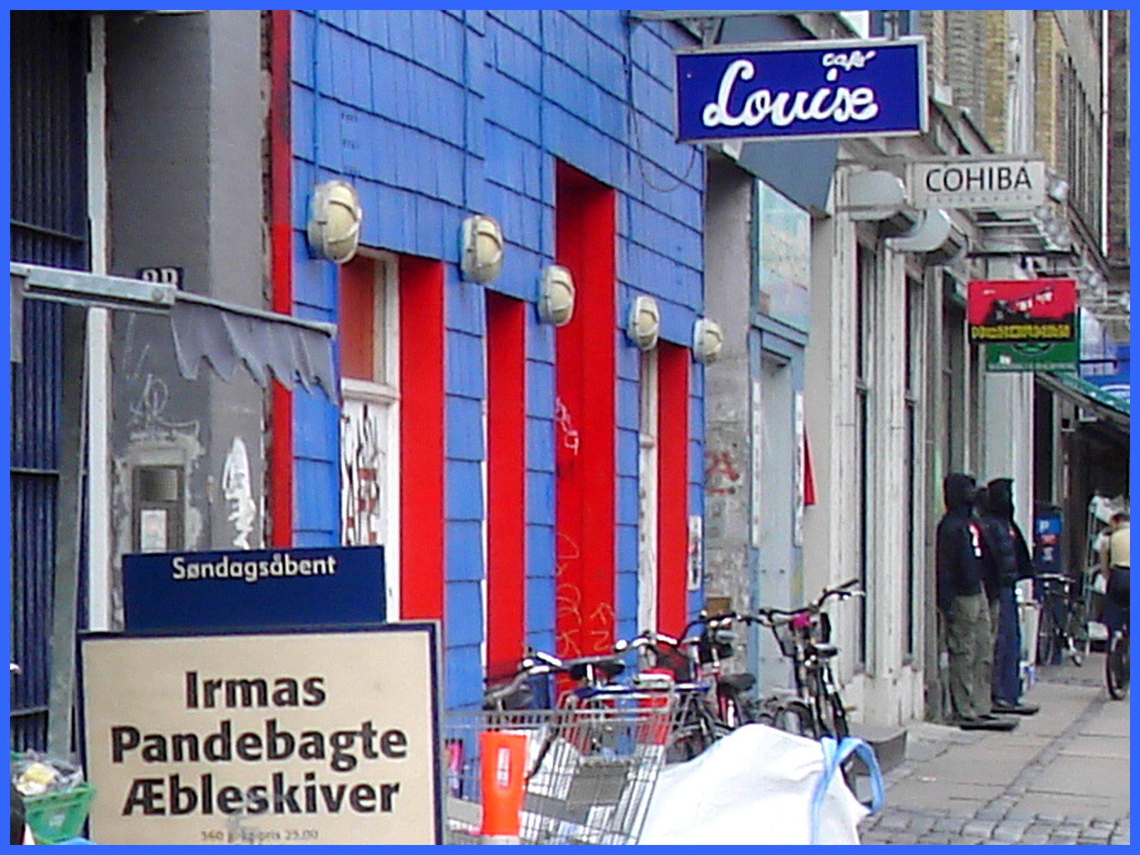 La perspective Louise /  Louise store area -  Copenhague, Danemark.  20 octobre 2008