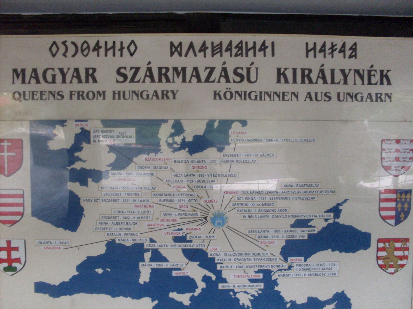 Regxedzinoj de hungara deveno