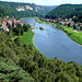 Blick auf Stadt Wehlen