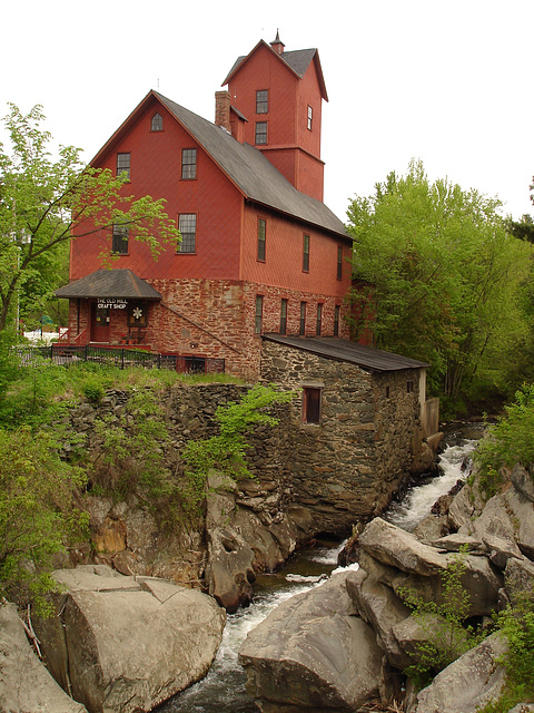 Le moulin Chittenden / Chittenden mills -  Jericho. Vermont . USA.  23-05-2009