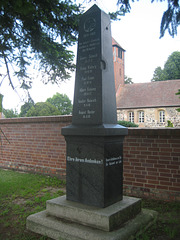 Denkmal 1.Weltkrieg - Zauchwitz