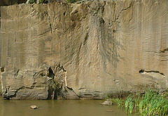 Schöner Sandstein - Steinbruch Wehlen