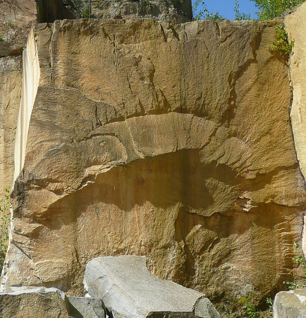 Schöner Sandstein - Steinbruch Wehlen