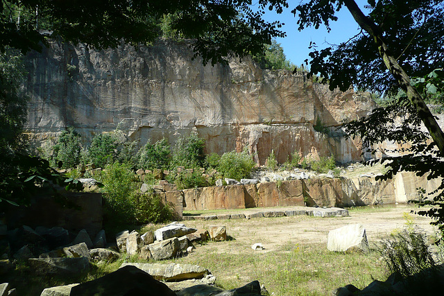 Schöner Sandstein - Steinbruch Wehlen