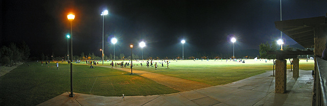 Mission Springs Park at Night (2)