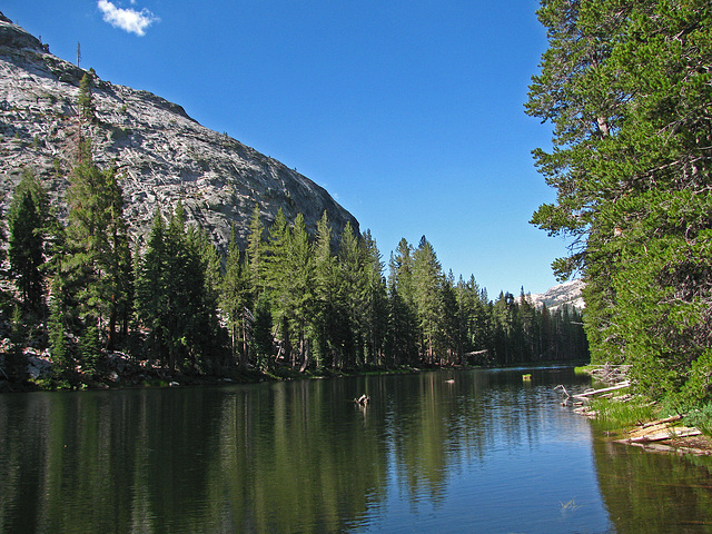 On The Trail to May Lake - McGee Lake (0741)