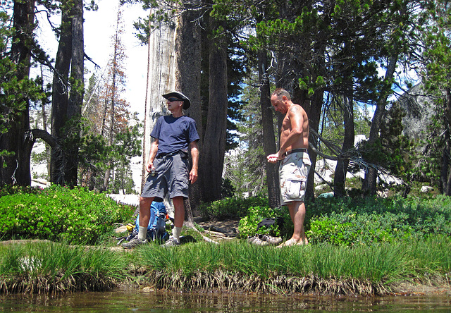 On The Trail to May Lake - Raisin Lake (0186)