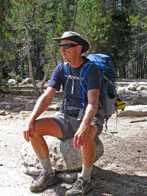 On The Trail to May Lake - Scott (0748)