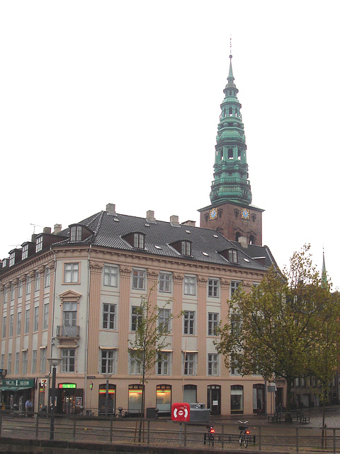 Le clocher Horten /  Horten church tower.  Copenhagen.  26-10-2008