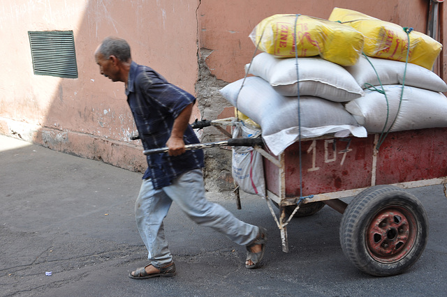 TRANSPORTS  A MARRAKECH