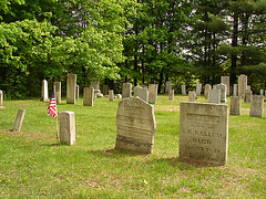 Cimetière de Johnson /  Johnson's cemetery - Vermont /  USA - 23 mai 2009