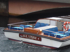 Bateau-mouche danois / Ole lukoje boat.  Copenhagen. 26-10-2008