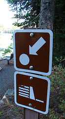 Lower Sign Means Dam - Upper Sign Means What (1529)