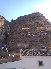 Falces (Navarra): Encierro del Pilón.