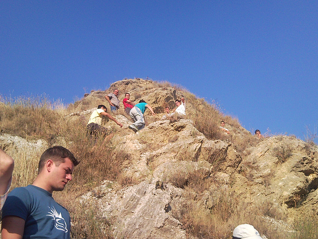 Falces (Navarra): Encierro del Pilón.