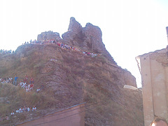 Falces (Navarra): Encierro del Pilón.