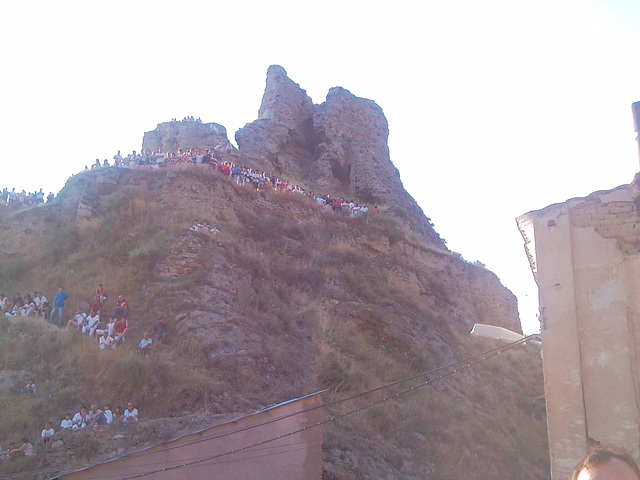 Falces (Navarra): Encierro del Pilón.